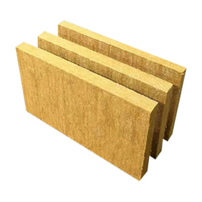 Hoogdichtheid Rockwool Mineral Wool Board Isolatie panelen Op maat gemaakte lengte