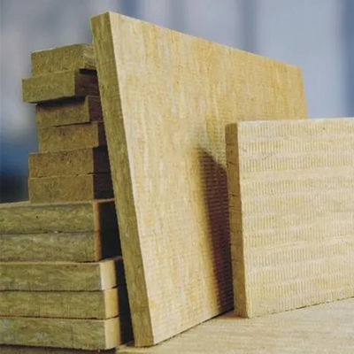 दीवारें Rockwool खनिज ऊन पानी अवशोषण बोर्ड इन्सुलेशन सामग्री